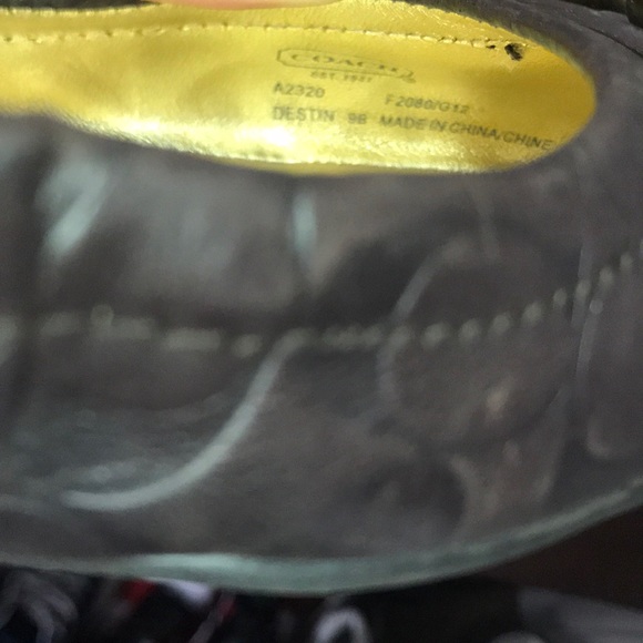 Coach Destin Flats with Buckle - Picture 9 of 9